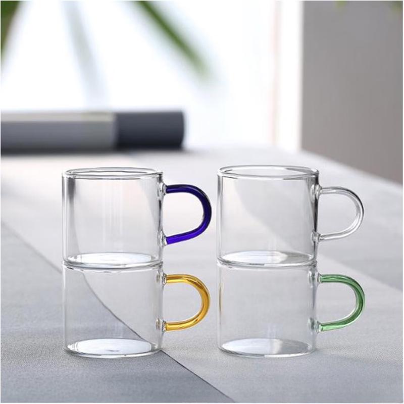 Chaxun Aimin Heat-Resistant Glass Teacup with Crystal Infuser