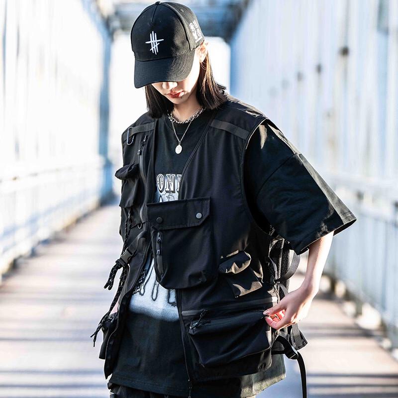 AOGZ Men s Multi-Pocket Tactical Photography Vest L