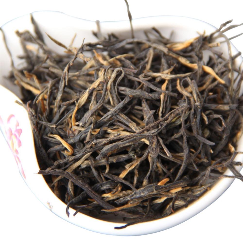 Wholesale Fengqing Dianhong Black Tea, Pine Needle 1 Bud 2 Leaves, Straight Strips