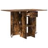 Dining Table 115 x 70 x 75 cm Particleboard Smoked Oak