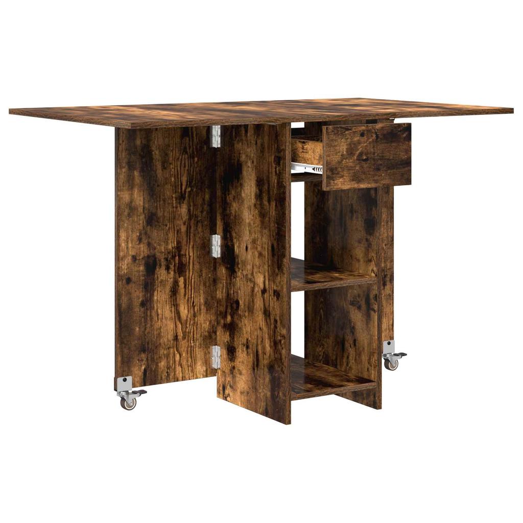 Dining Table 115 x 70 x 75 cm Particleboard Smoked Oak