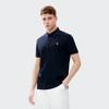 Fila Solid Color Logo Polo Shirt Men Tops Black F51M228106FBK