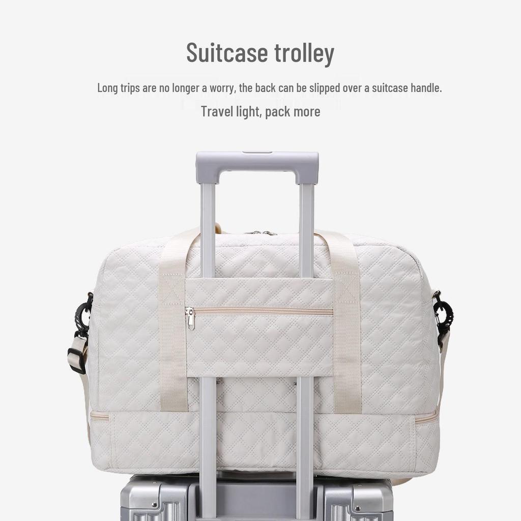 Large Capacity Travel Duffel Bag - Gym, Yoga, Sports, Handbag for Short Trips