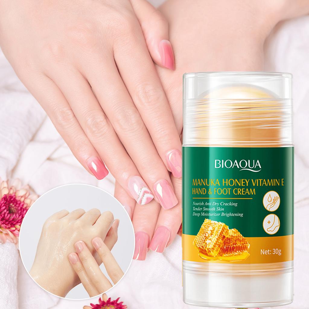 1PC/2PCS Vitamin E Moisturizing Hand And Foot Cream, Contains Vitamin E And Manuka Honey, Moisturize