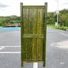 Beautiful Large Bamboo Garden Fence Gate with Support