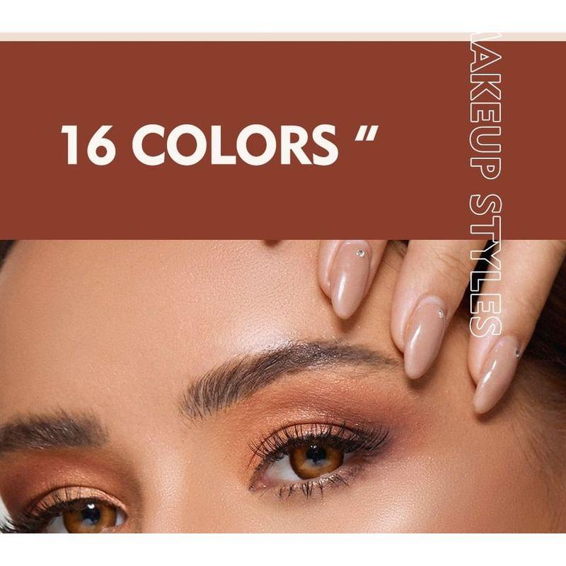 Pudaier - Dual Head Lip Liner & Lipstick - 16 Colors