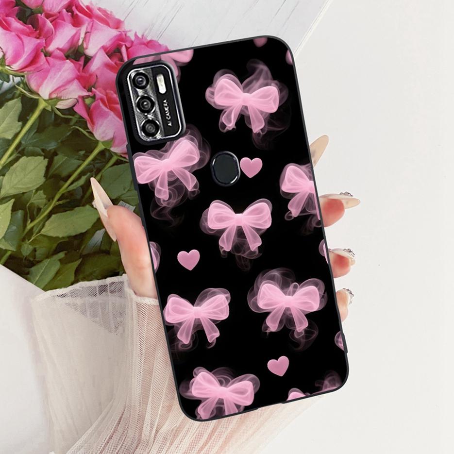 For ZTE Blade A7s 2020 Case A7020 Cute Lion Fashion Painted Cover Soft TPU Matte Phone Case For ZTE Blade A7s 2020 BladeA7s Bags
