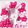Pink Macaron Balloon Garland Arch Kit Wedding Birthday Party Decor Kids Baby Shower Latex Ballon Chain Wedding Party Baloon