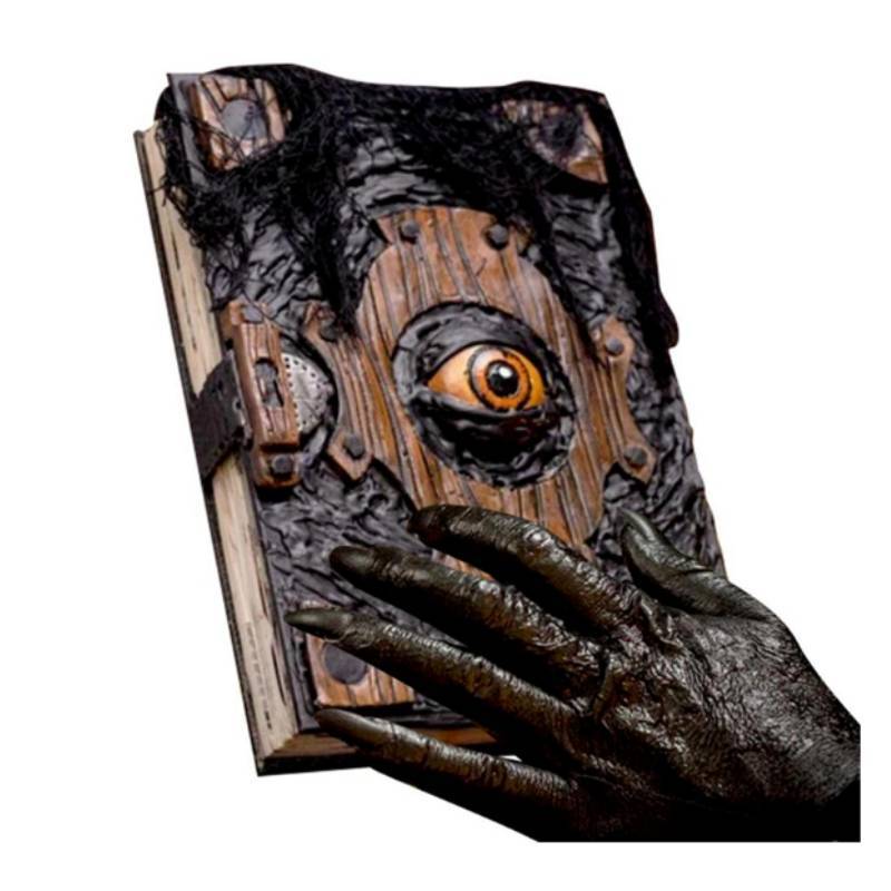 Buch der Toten Halloween Harz Dekorative Figur für Zuhause Party Geschenk