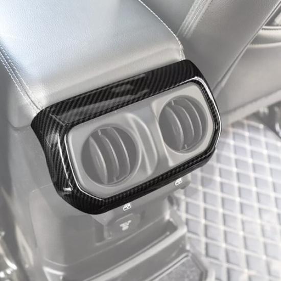 Carbon Rear Air Vent Outlet Trim Accessories For Jeep Gladiator JT/JL 2018-2025