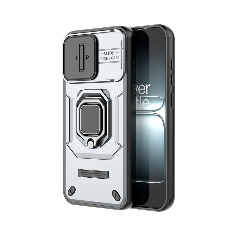 For OnePlus 13T Case For OnePlus 13T 5G Cover 6.32 inch Lens Protection Shockproof Push window Magnetic Holder Bumper