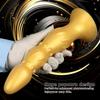 Golden Silicone Extra Long  Extra Large  and Extra Thick Anal Plug for Wearing Anal Strips While Going Out To Practice The Anus