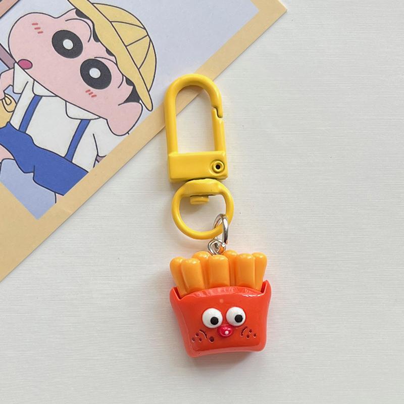 

Милый сыр фри хлеб пашот яйца бургер кулон смоляной брелок студенческая пара индивидуальная сумка кулон автомобильный брелок ювелирные изделия