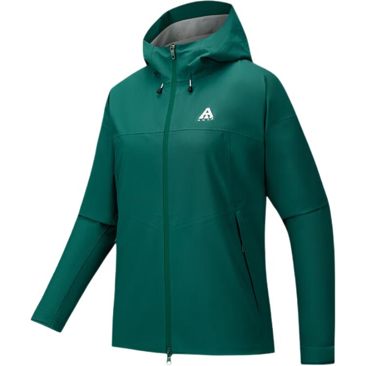 Anta Sports Casual Zipper Simple Hooded Breathable Jacket Women Jackets 962536601-4