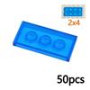 Compatible 3069 63864 2431 6636 3068 87079 Transparent Smooth 1x2 1x3 1x4 1x6 2x2 2x4 Bricks Ceramic Tile Clear Building Blocks