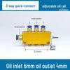 Adjustable Quick-Connect Oil Manifold & Distributor Valve