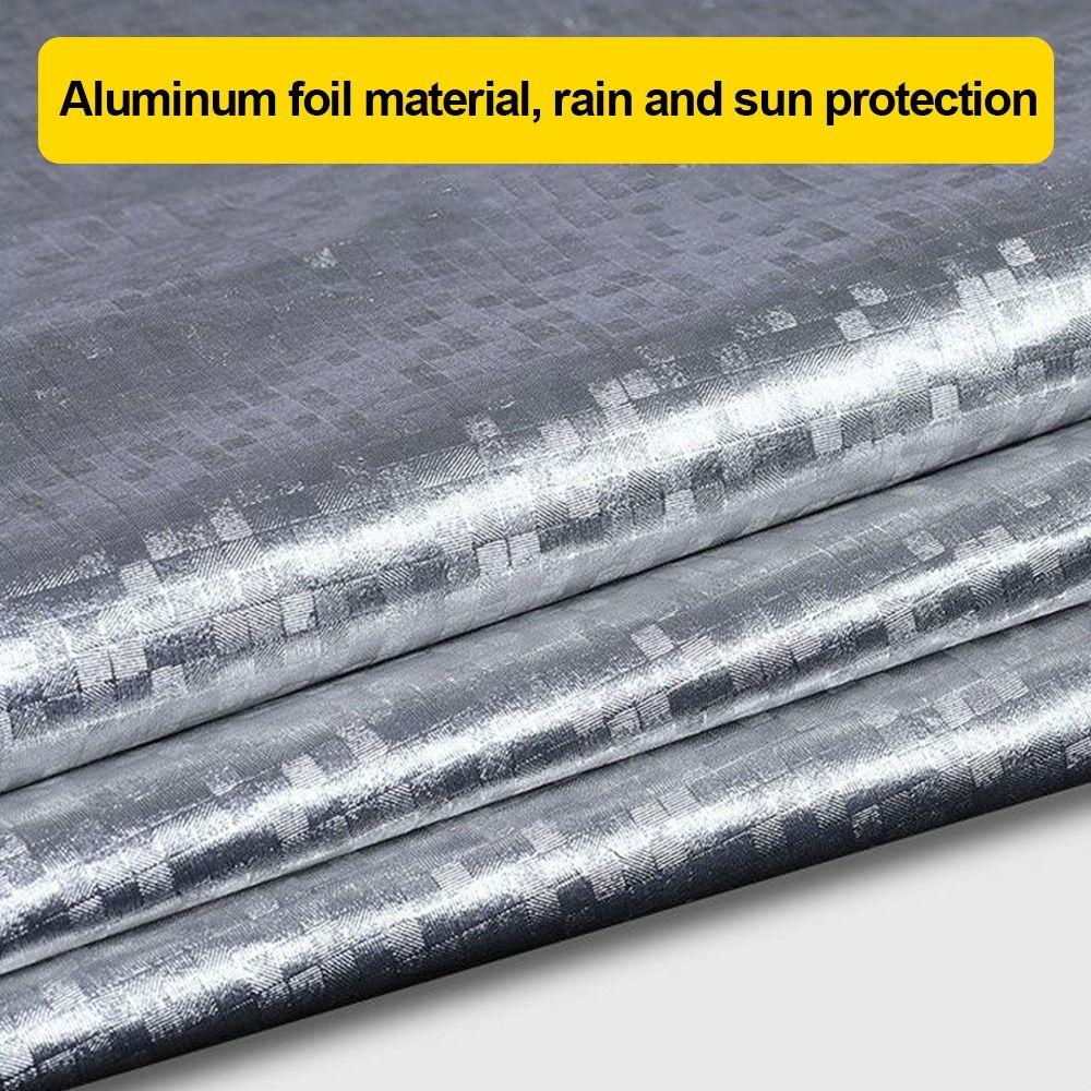 Silver Air Conditioner Cover Thickened Sunscreen Cover New Air Conditioner Heat-insulating  Outdoor