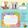 2IN1 Magic Water Painting Mat & Ball Dart Throwing Montessori Doodle Canvas Boosts Creativity & Hands-on Skills Birthday Gift