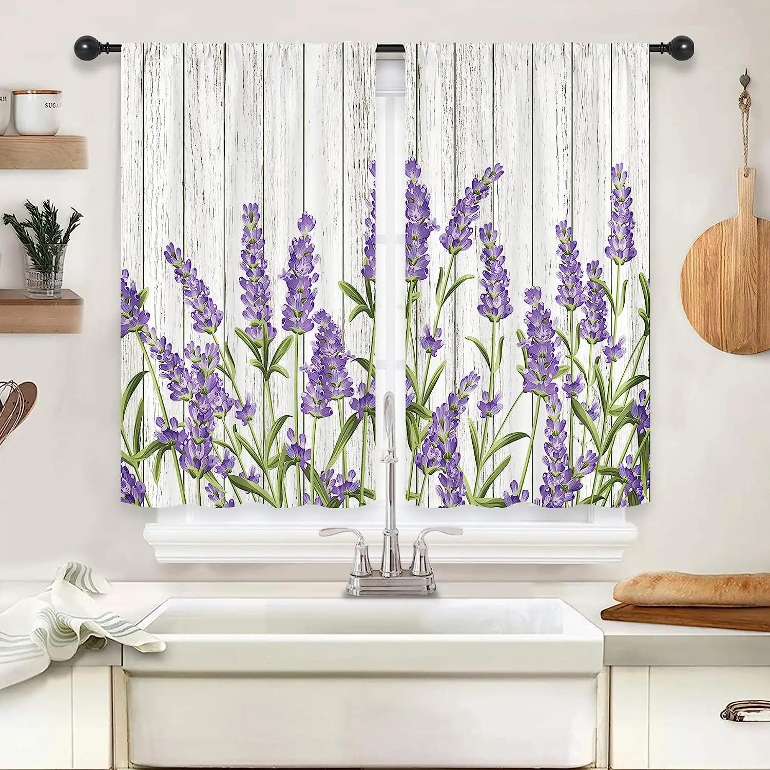 

Ботанические Деревянные Доски Бутылки и Растения Роскошные Шторы для Гостиной Спальни Декорация Кухонное Окно 110Wx214H(CM)x2Panel&Hook