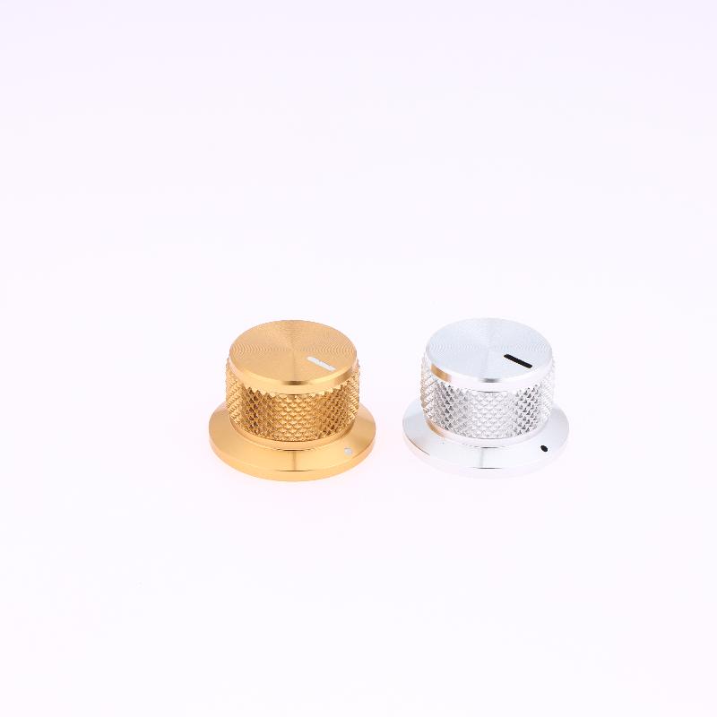 1Pcs Aluminium Potentiometer Knobstop Hat Knobs Control Knob For Guitar/Bass/Amps/Preamps Accessories Guitar Knobs