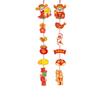 2pcs Traditional Chinese New Year Pendants Blessing Fu Character Pendant  Wall Bedroom Decoration