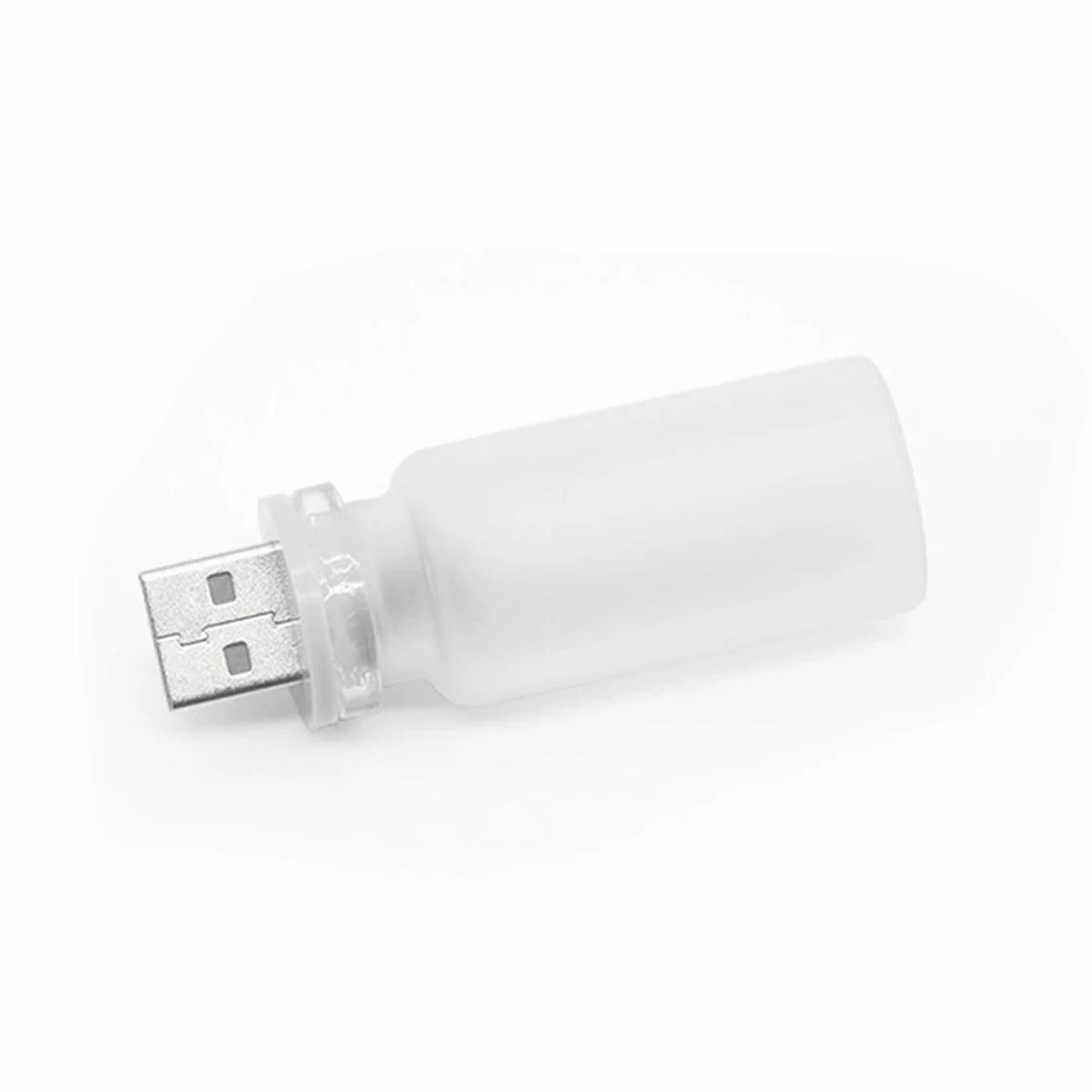 

Светодиодная ночная лампочка USB с регулируемой яркостью, разноцветная RGBW, матовое стекло, сенсорный датчик, освещение для чтения, прикроватная тумбочка для ноутбука, спальни, автомобиля Frosting