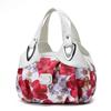 Flower Pu Leather Women Handbag Big Women's Shoulder Bags Famous Brand Design Lady Tote Handbag Colour Printing Crossbody