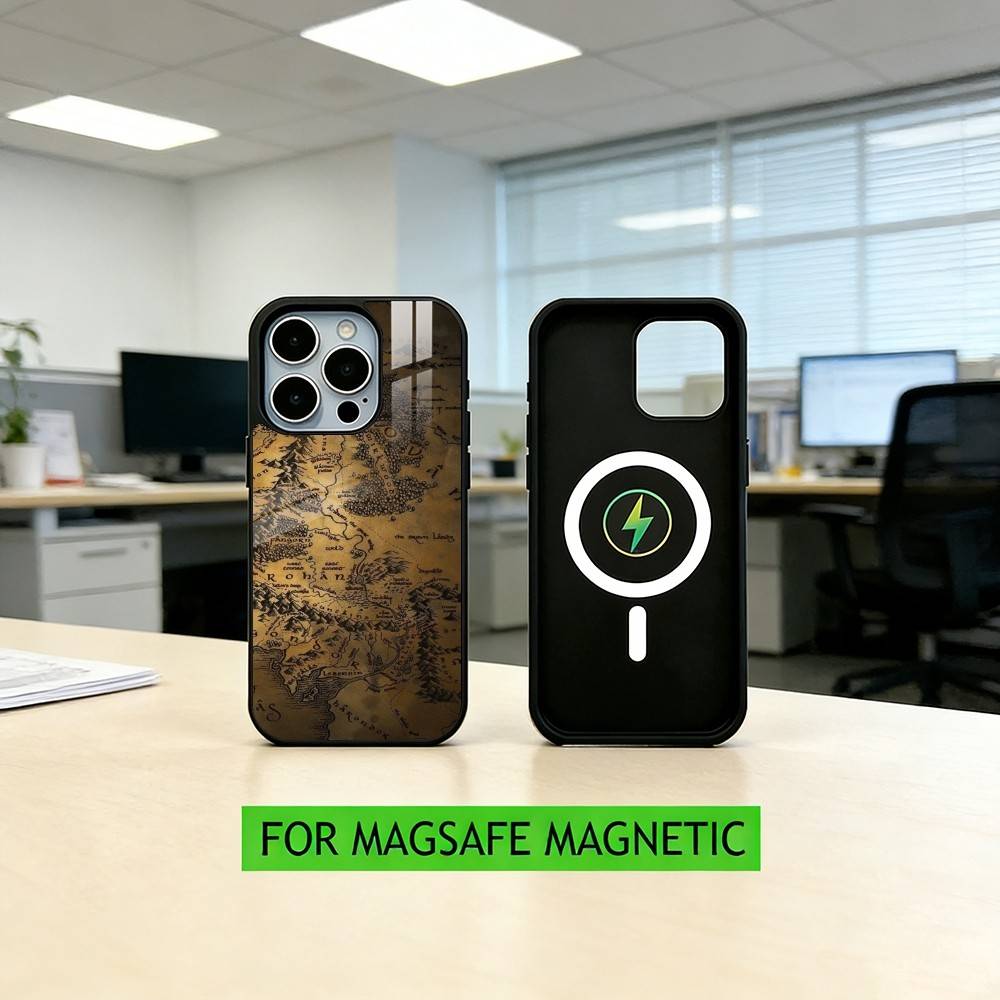 

The L-lord of the R-rings Phone Case For iPhone17,16,15,14,13,12,11 Plus,Pro Magnetic with Magsafe Wireless Charging iPhone15PROMAX