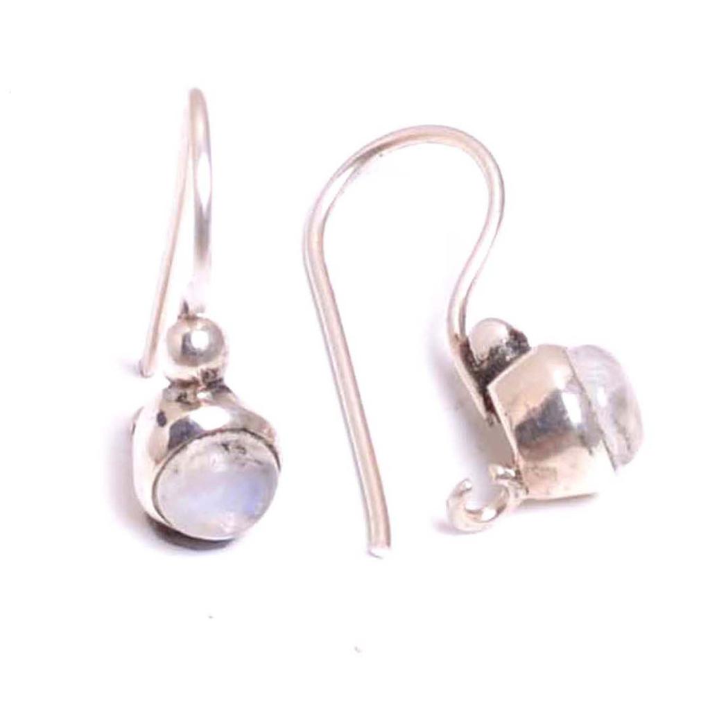 Amethyst 925 Sterling Silber Ohrhänger, Edelstein handgemachte Damen Ohrringe