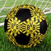 SIZE 5 Borussia Dortmund Soccer Ball Colorful All Ages Machine Stitched PVC Competition Ready Durable High-Bounce