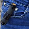 Strong Flashlight Portable Bicycle Lamp Short Mini Q5 LED Flashlight Torch Adjustable Focus Zoom Light Lamp