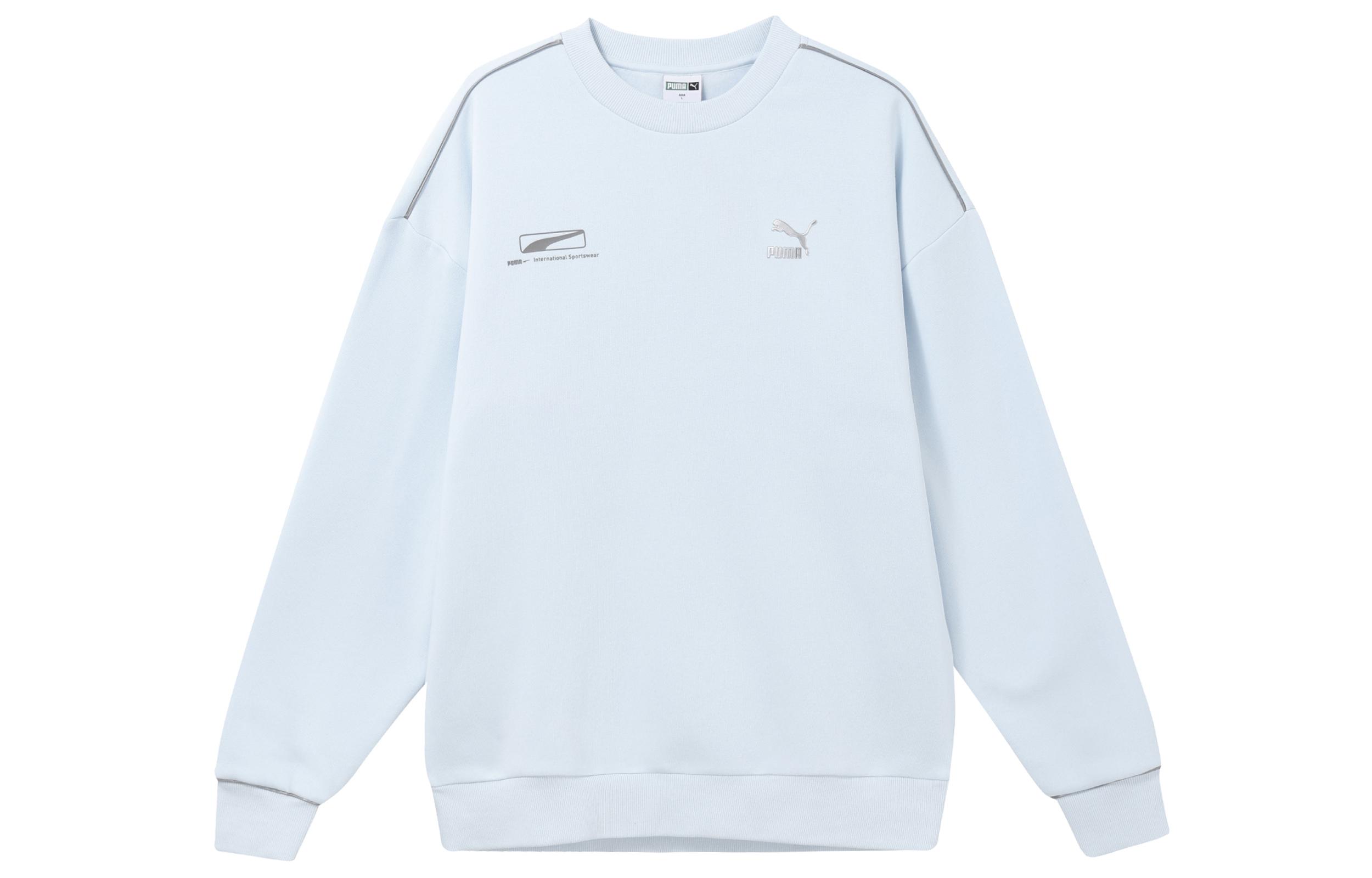 PUMA Sweatshirts Men s Blue Crew Neck Moderate Other 625075-69 2XL