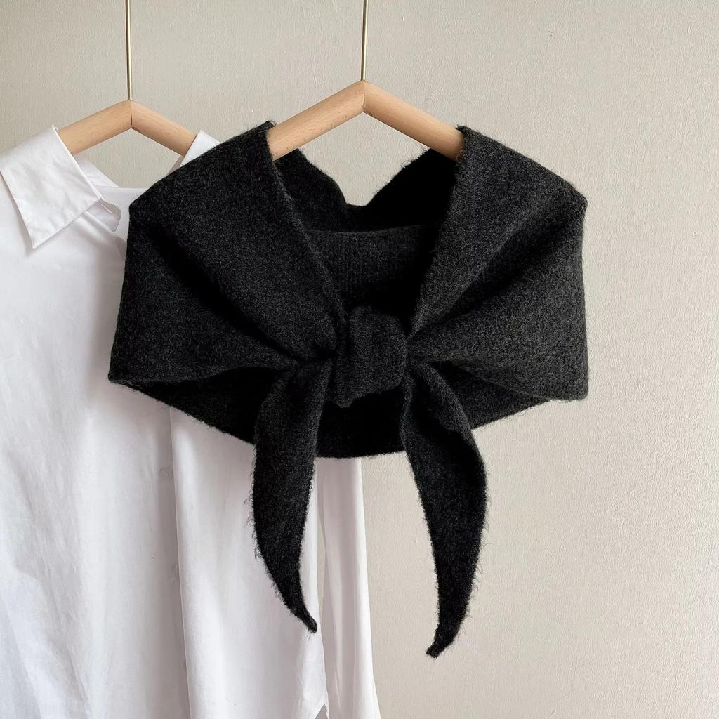 Knitting Cashmere Scarf Winter Women Shawls Warm Blanket Wraps Female Foulard Bandana Scarves New Fashion Lady Pashmina