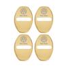 T23-For Volkswagen VW Golf 5 4 Polo Passat Jetta Touran CADDY Rline Car Styling 3D Car Door Lock Cover Protective Decoration Sticker