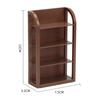 1:12 Dollhouse Miniature Storage Rack Bread Dinner Rack Empty Shelf Furniture Home Model Decor Toy Doll House Accessories