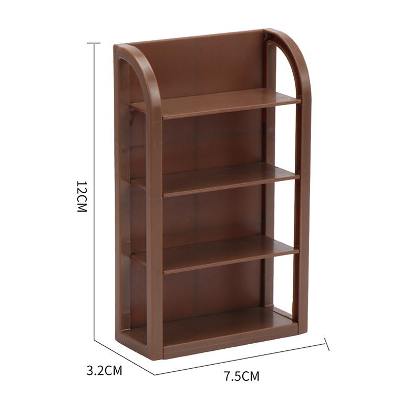 1:12 Dollhouse Miniature Storage Rack Bread Dinner Rack Empty Shelf Furniture Home Model Decor Toy Doll House Accessories