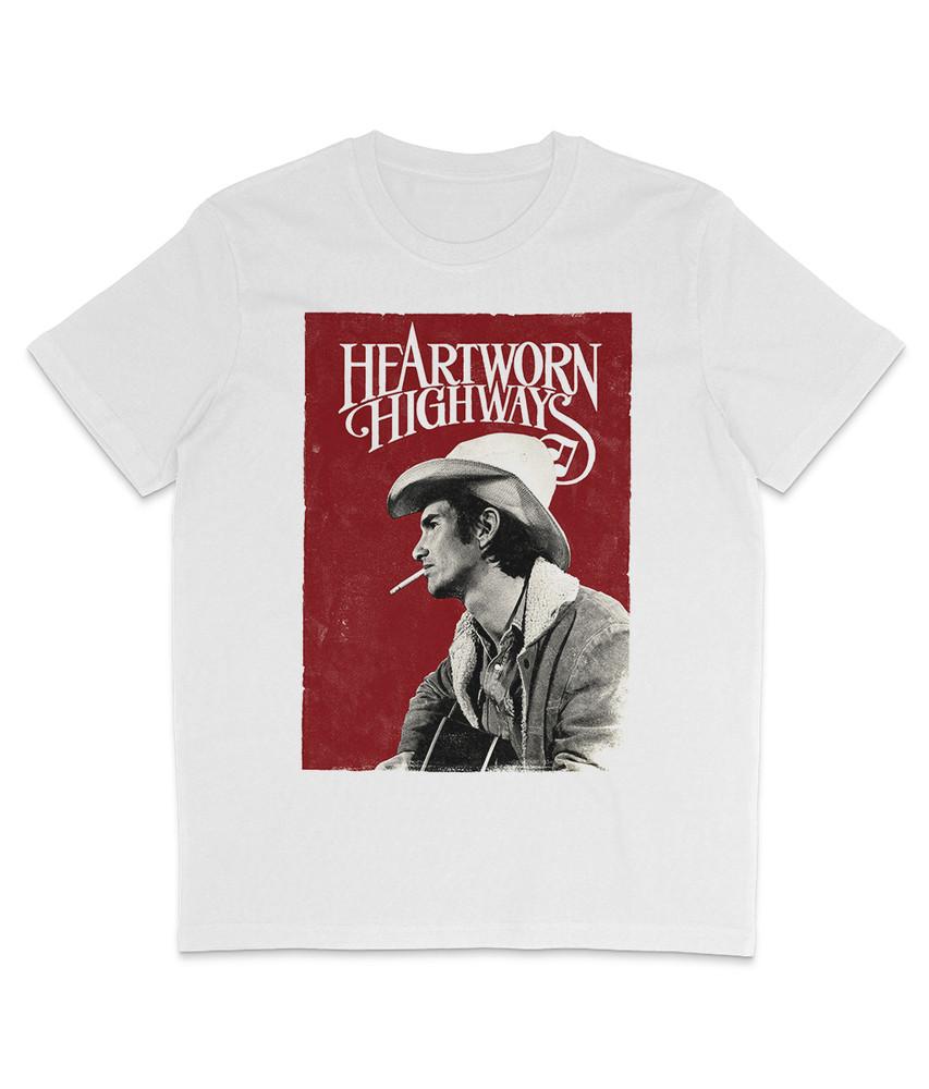 

Townes Van Zandt - Heartworn Highways - 1981 - Organic T-Shirt - Outlaw Country 3XL