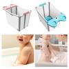 Compact Baby Bathtub with Cartoon Design And Non-Slip Base