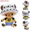 Kawaii One Piece Monkey D Luffy Tony Tony Chopper Soft Plush Toys Roronoa Zoro Karoo Sabo Gum-Gum Fruit Cute Peluche Dolls Gifts
