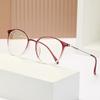 New Round Reading Glasses Women Men HD Presbyopic Eyeglasses Transparent Lens +1 0 To +4 0 Diopter