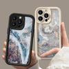 Für iPhone 16 15 Pro Max 14 Plus 13 12 Pro 11 XS XR 8 7 Hülle Marmor Wellenstreifen Stoßfeste Linsenschutz Weiche Telefonhülle