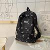 Versatile Bowknot Lightweight School Backpack for Junior and High School Students, Large Capacity, Stylish