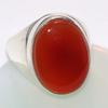 Man'S Carnelian Fine Finish 925 Silver Plated Ring US 10 Handmade Gift Trendy I2r41