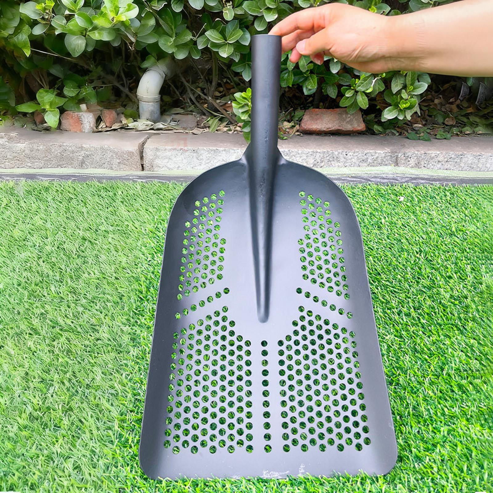 

Лопата для просеивания, Грязевой совок, Головка копателя, Инструмент для очистки канализации, Головка совка для курятника для заднего двора,