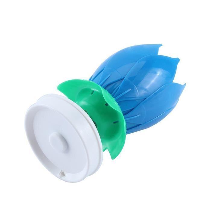 Romantique Musical Bougie pour gâteau Anniversaire en forme de lotus rotatif