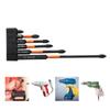 6Pcs Magnetic Screwdriver Bit Set Cross Antislip 1/4inch Power Driver Bit for Impact Driver 25/50/65/70/90/150mm
