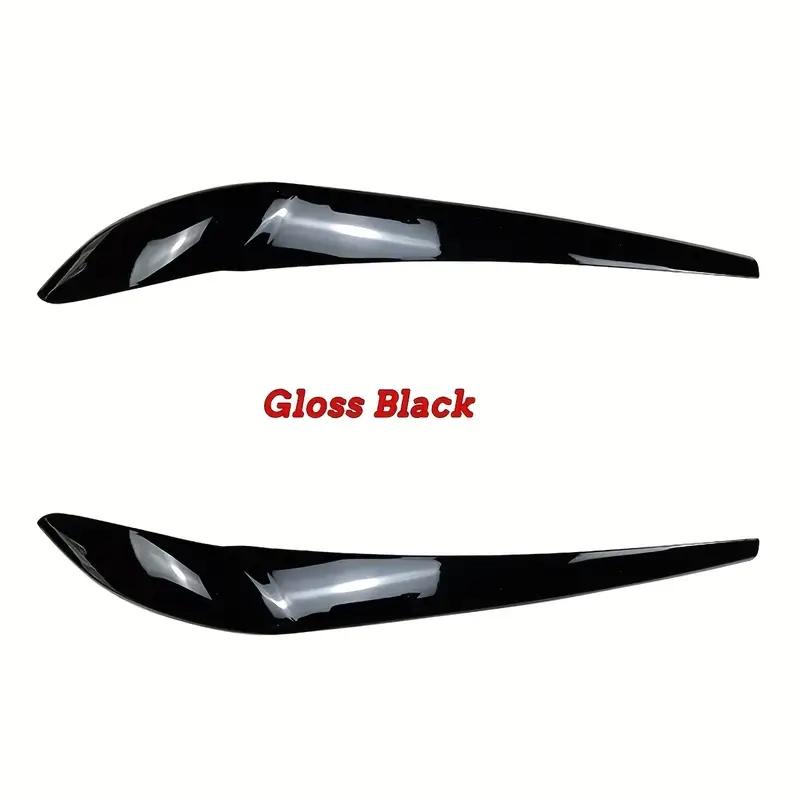 

1Pair Front Headlight Eyebrow Eyelid Cover Trim For BMW X3 F25 X4 F26 2014-2018 Headlight Eyebrows Stickers