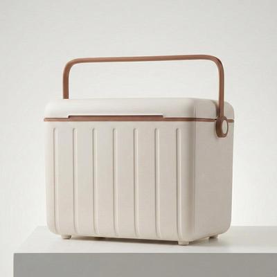 Portable 18L Insulated Cooler Box for Camping & Fishing - Ice Storage Bucket for Picnics & Gifts