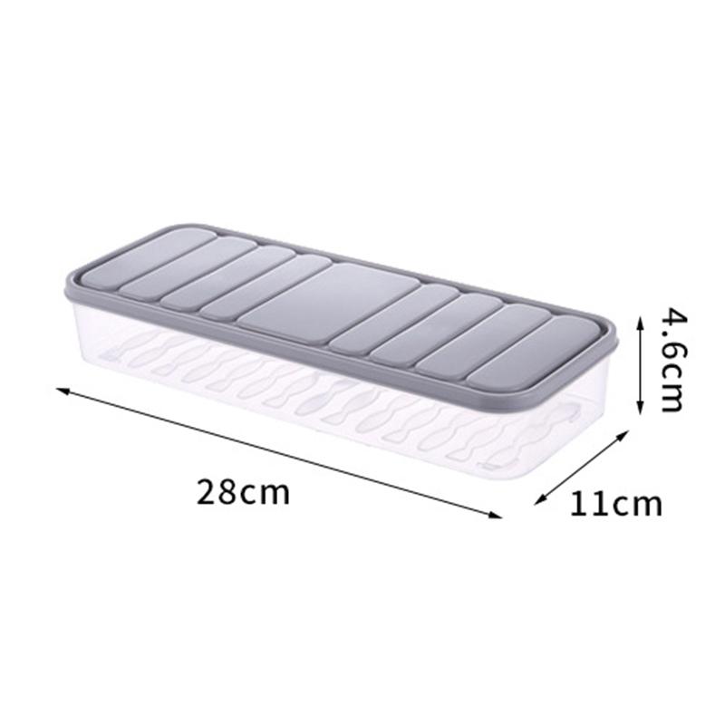 Refrigerator Food Storage Container Fresh Box Fridge Organizer Food Storage Box Freezer Container Kitchen Storage Organizer Box