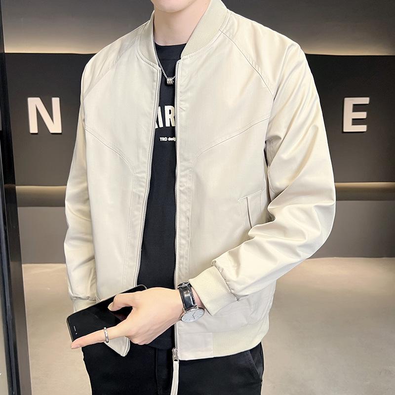Men's 2025 Autumn Baseball Collar Workwear Jacket - Trendy, Versatile Fashion.